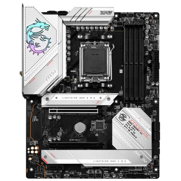 Msi Mpg B650 Edge Wifi 6600mhzoc Ddr5 Soket Am5 M 2 Hdmi Dp Atx Anakart 1