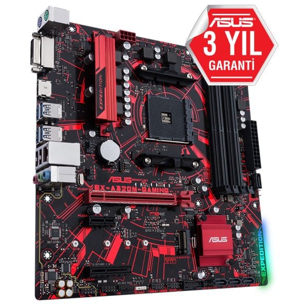 Asus Ex A320m 3200mhz Oc Ddr4 Soket Am4 M 2 Hdmi Dvi Matx Anakart 3