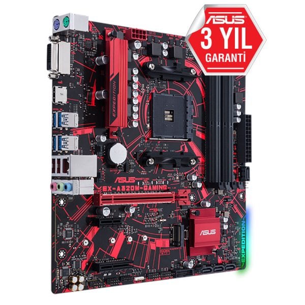 Asus Ex A320m 3200mhz Oc Ddr4 Soket Am4 M 2 Hdmi Dvi Matx Anakart 4