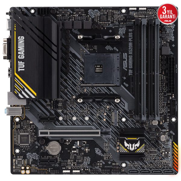 Asus Tuf Gaming A520m Plus Ii 4800mhz Oc Ddr4 Soket Am4 M 2 Hdmi Dp Vga Matx Anakart 1
