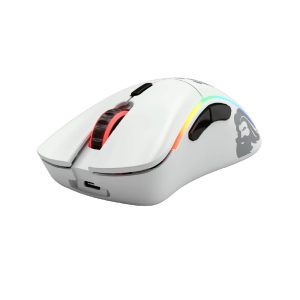 Glorious Model D Minus Kablosuz Gaming Mouse Mat Beyaz 1