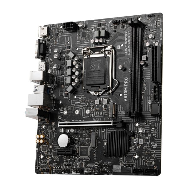 Msi H510m Pro 3200mhz Ddr4 Soket 1200 M 2 Hdmi Dp Vga Matx Anakart 2