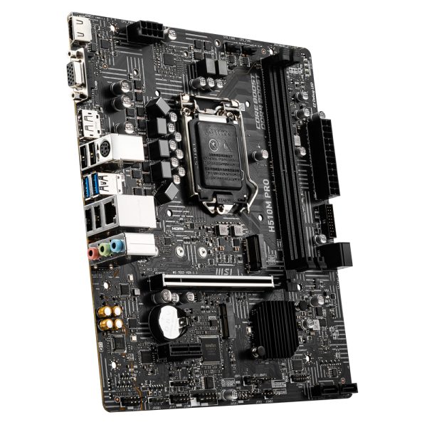 Msi H510m Pro 3200mhz Ddr4 Soket 1200 M 2 Hdmi Dp Vga Matx Anakart 3