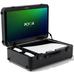 Poga Lux 23.8 inç IPS Monitor ve Taşıma Çantası Siyah