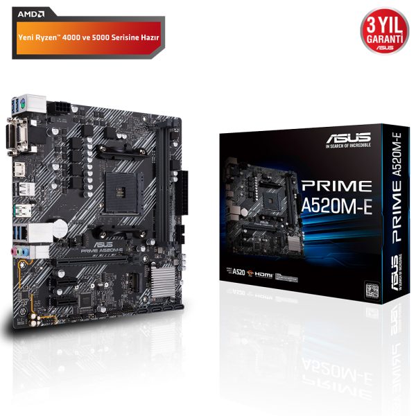 Asus Prime A520M-E Anakart a2