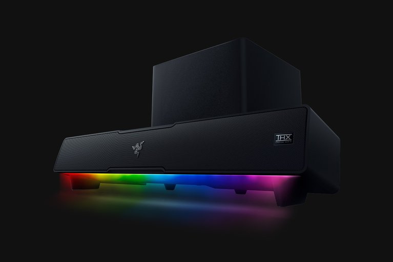 Razer レイザー Leviathan V2 マルチドライバー PC サウンドバーとサブウーファー - Razer Leviathan