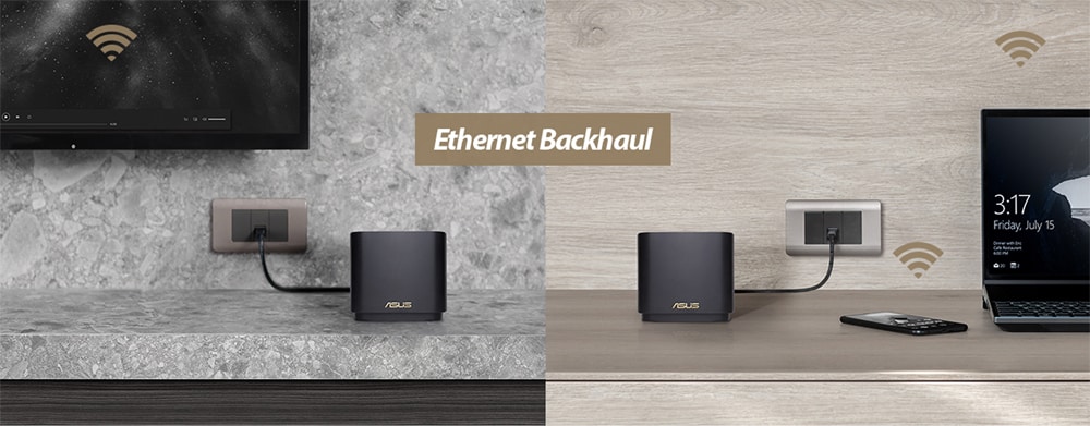 ASUS ZenWiFi XD5 (Beyaz, Üçlü Paket) ASUS ZenWiFi XD5 (Beyaz, Üçlü Paket)