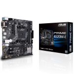 Asus Prime A520M-E 4866MHz (OC) DDR4 Soket AM4 M.2 HDMI DVI VGA mATX Anakart