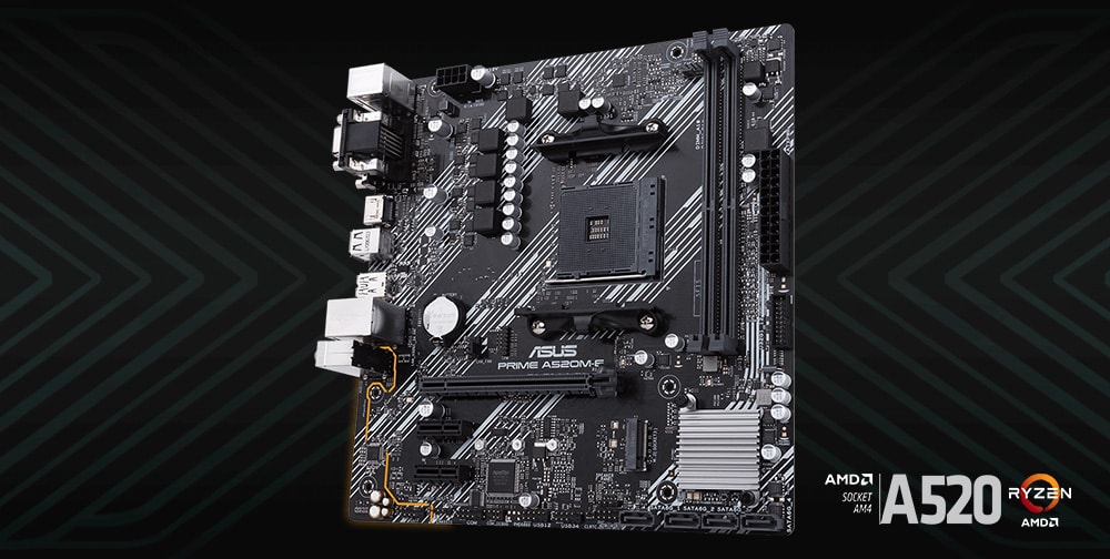 Asus Prime A520M-E Anakart a1