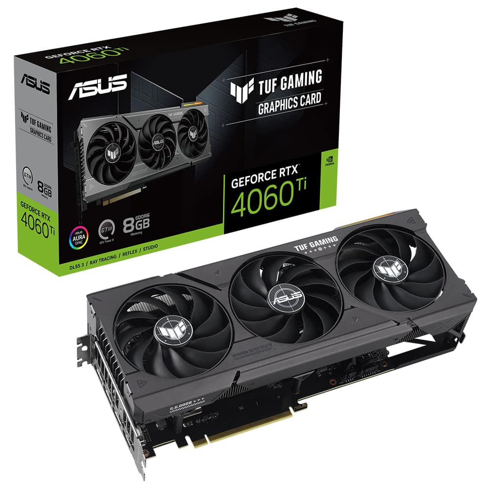 Asus Tuf Gaming Geforce Rtx 4060 Ti 8gb Gddr6 128 Bit Dlss 3 Ekran Karti