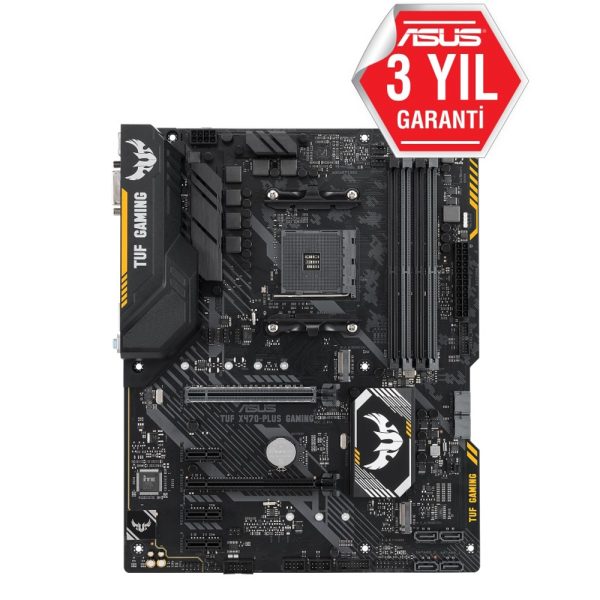 Asus Tuf Gaming X470 Plus Gaming 3466mhz Oc Ddr4 Soket Am4 M 2 Hdmi Dvi Atx Anakart 1