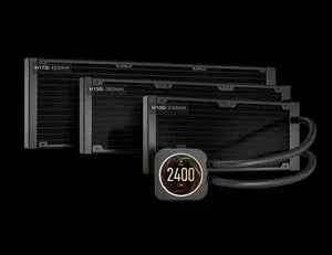 Corsair Icue H150i Elite Lcd Xt Rgb 360mm Islemci Sivi Sogutucu Cw 9060075 Ww Yh10