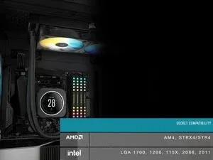 Corsair Icue H150i Elite Lcd Xt Rgb 360mm Islemci Sivi Sogutucu Cw 9060075 Ww Yh11