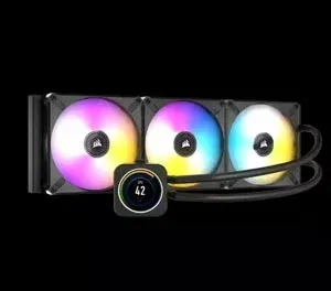Corsair Icue H150i Elite Lcd Xt Rgb 360mm Islemci Sivi Sogutucu Cw 9060075 Ww Yh2