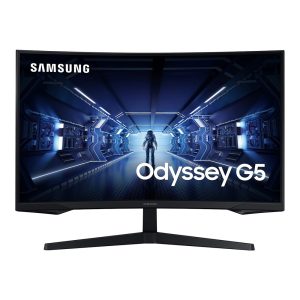 Samsung Odyssey G5 Lc27g55tqbuxuf 27 Inc 144hz 1ms Freesync Premium Va Qhd Kavisli Gaming Monitor