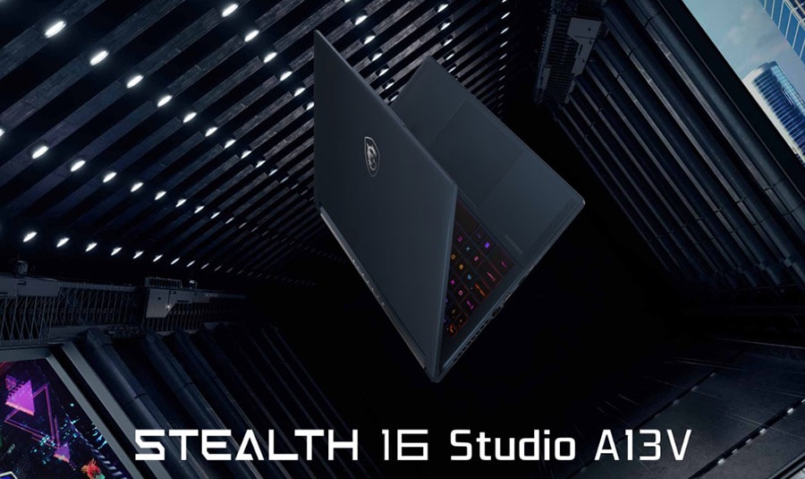 Msi stealth 16 studio a13vf-071tr intel core i7-13700h 16gb ddr5 8gb 1tb ssd rtx4060 16 inç qhd w11h gaming laptop