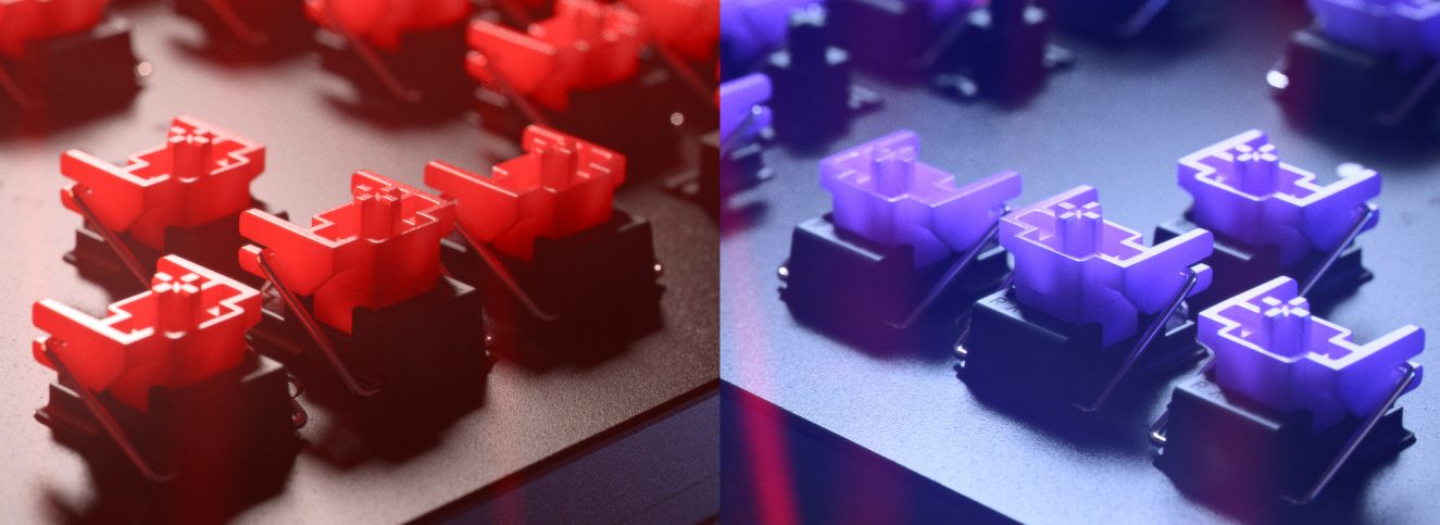 Razer huntsman v2 tkl optical purple switch rgb mekanik gaming klavye (rz03-03940300-r3m1)
