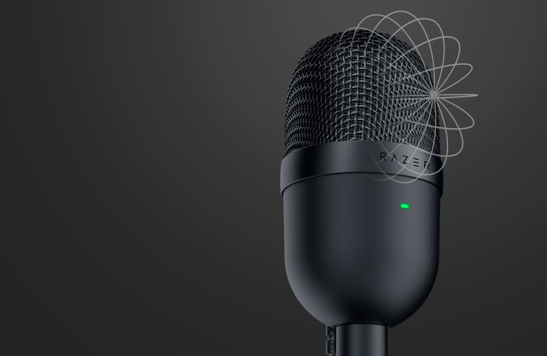 Razer Seiren Mini Mercury Gaming Mikrofon – KOMPAKT TASARIMDA NETLİK