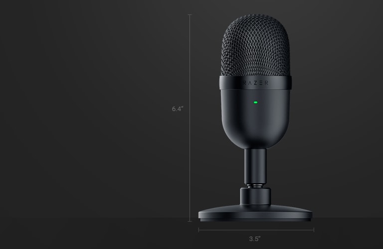 Razer Seiren Mini Mercury Gaming Mikrofon – PROFESYONEL KAYIT KALİTESİ