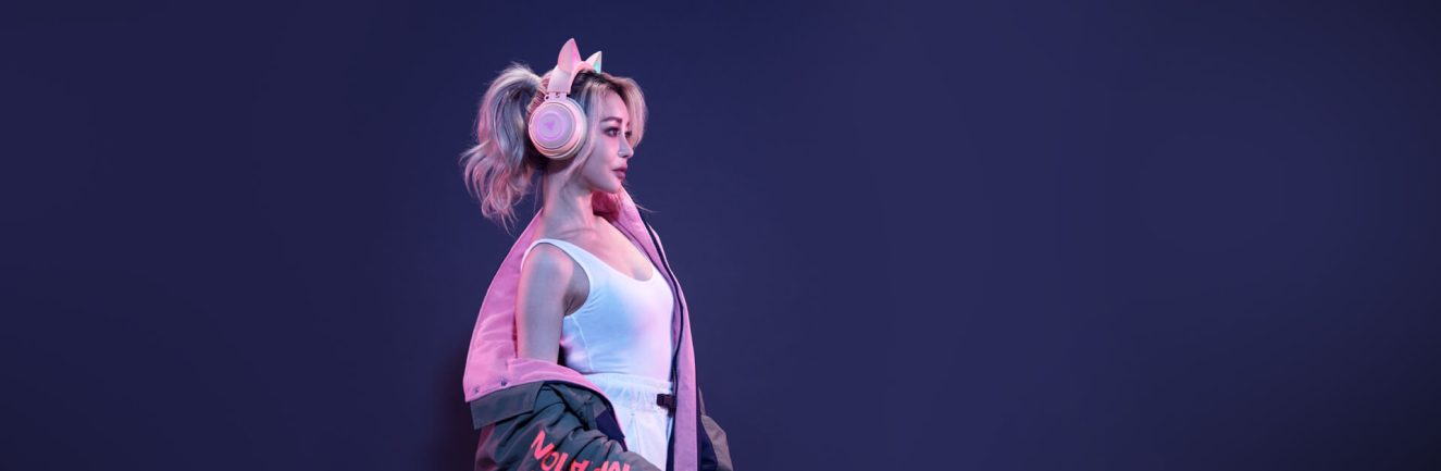 Razer Kraken Kitty Quartz Kulaklık a8