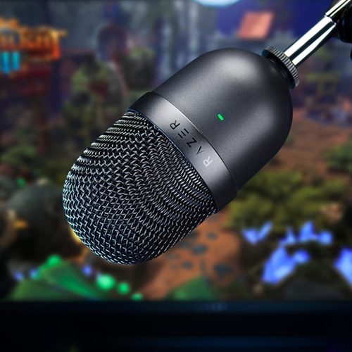 Razer Seiren Mini Mercury Gaming Mikrofon – DAYANIKLI EĞİLEBİLİR STAND