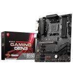 MSI B550 Gaming GEN3 4400MHz (OC) DDR4 Soket AM4 M.2 HDMI DVI ATX Anakart