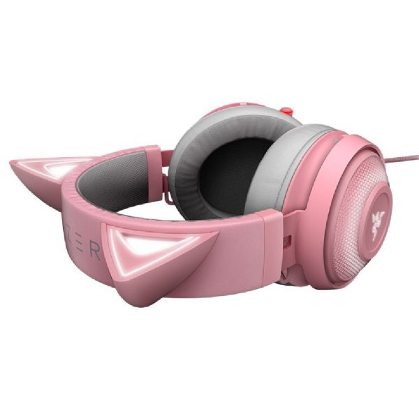 Razer Kraken Kitty Quartz Kablolu Oyuncu Kulakligi 2