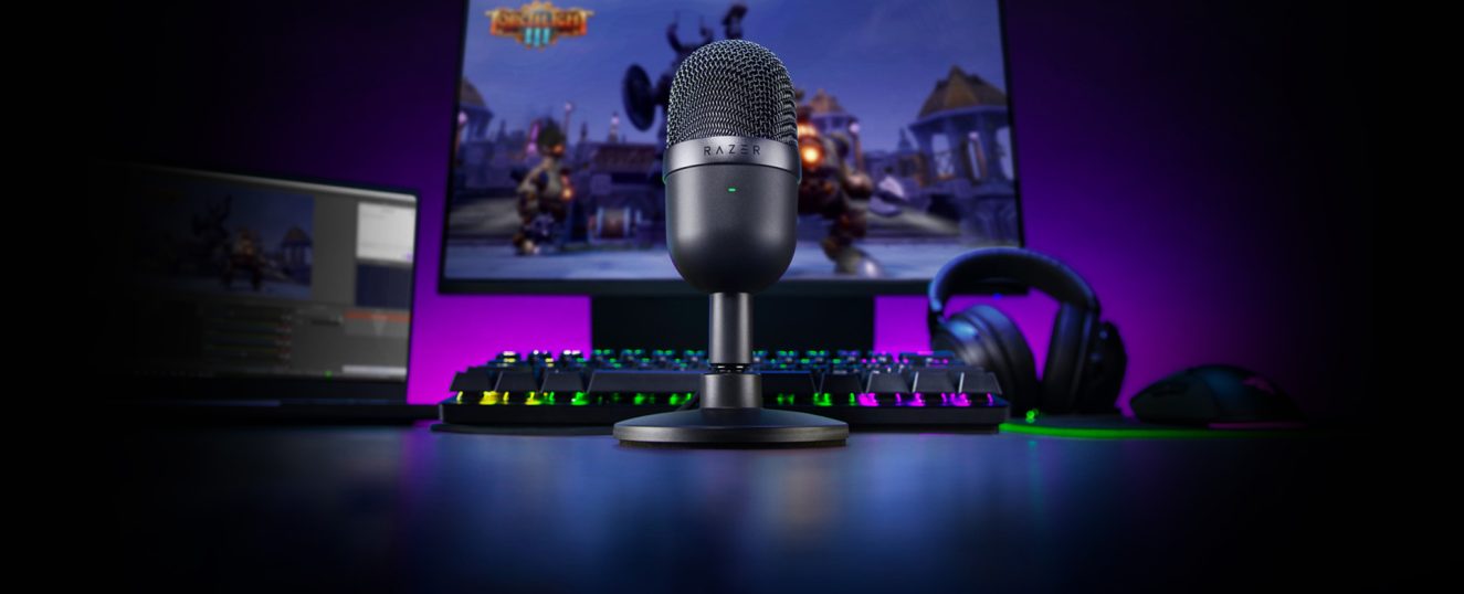 Razer Seiren Mini Mercury Gaming Mikrofon – görsel 1