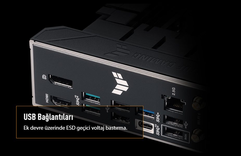 ASUS TUF GAMING B650M-PLUS Anakart a14