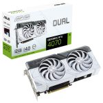 ASUS Dual GeForce RTX 4070 12GB GDDR6X 192 Bit Beyaz DLSS 3 Ekran Kartı