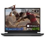 Dell Alienware M16 R1 AWM16I7X70WH Intel Core i7-13700HX 16GB DDR5 512GB SSD RTX4070 8GB 16 inç QHD+ W11 Home Gaming Laptop