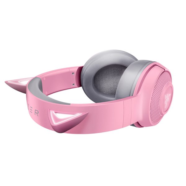 Razer Kraken Kitty Quartz Kablosuz Gaming Kulaklik 1