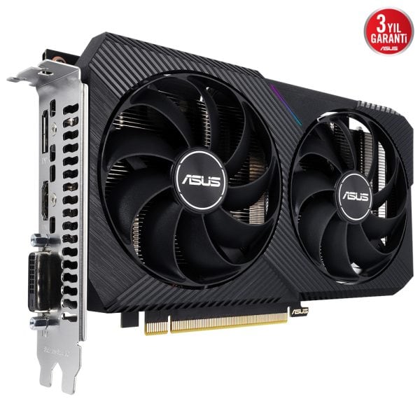 Asus Dual Geforce Rtx 3050 V2 Oc Edition 8gb Gddr6 Ekran Karti 6