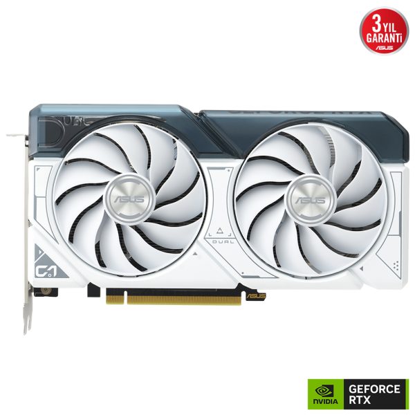 Asus Dual Geforce Rtx 4060 Ti 8gb Gddr6 128 Bit Dlss 3 Beyaz Ekran Karti 1