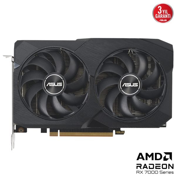 Asus Dual Radeon Rx 7600 Oc V2 8gb Gddr6 128 Bit Ekran Karti 1