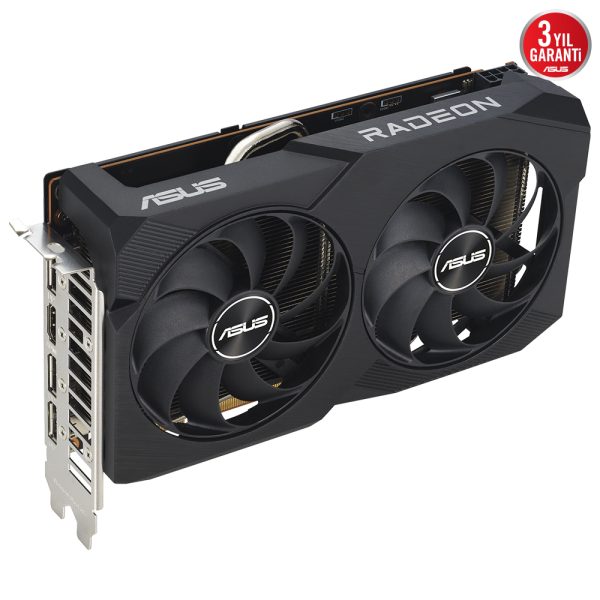 Asus Dual Radeon Rx 7600 Oc V2 8gb Gddr6 128 Bit Ekran Karti 6