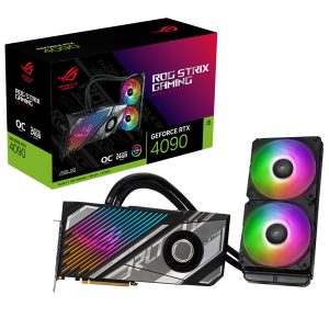 Asus Rog Strix Lc Geforce Rtx 4090 Oc 24gb Gddr6x 384 Bit Dlss 3 Ekran Karti Y