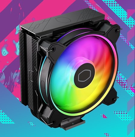 Cooler Master Hyper 212 Halo Black Edition Hava Soğutucu h1