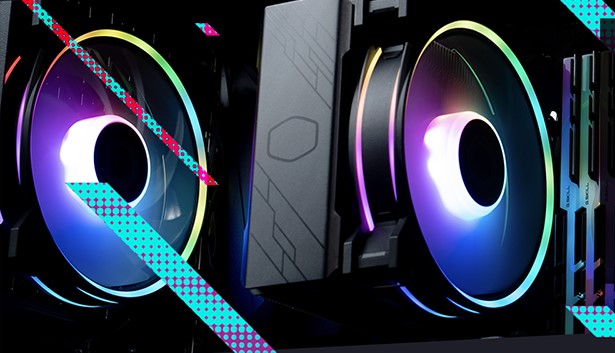 Cooler Master Hyper 212 Halo Black Edition Hava Soğutucu h4