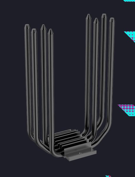 Cooler Master Hyper 212 Halo Black Edition Hava Soğutucu h7