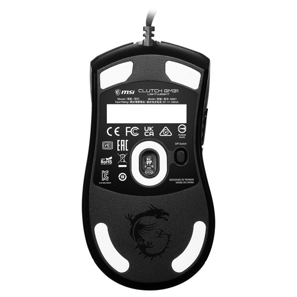 Msi Clutch Gm31 Rgb Gaming Mouse Clutch Gm31 3