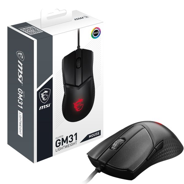 Msi Clutch Gm31 Rgb Gaming Mouse Clutch Gm31 9