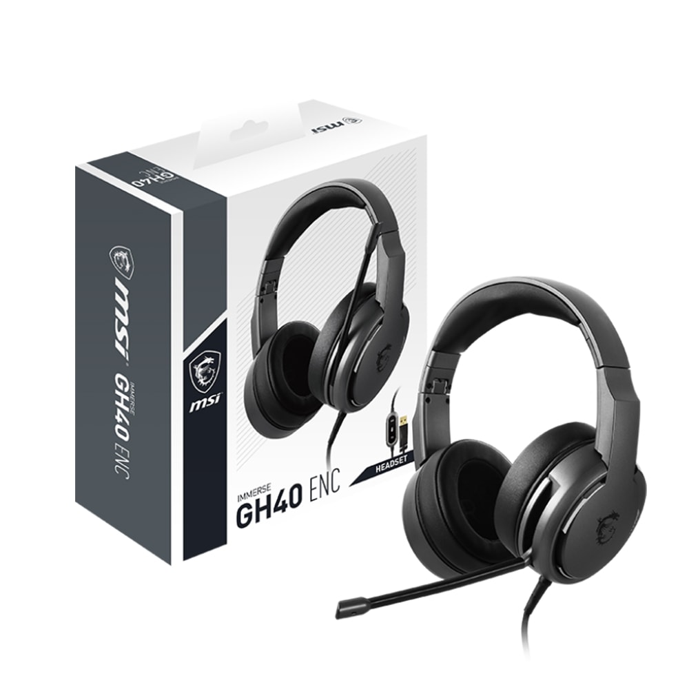Msi Immerse Gh40 Enc Gaming Kulaklik 1