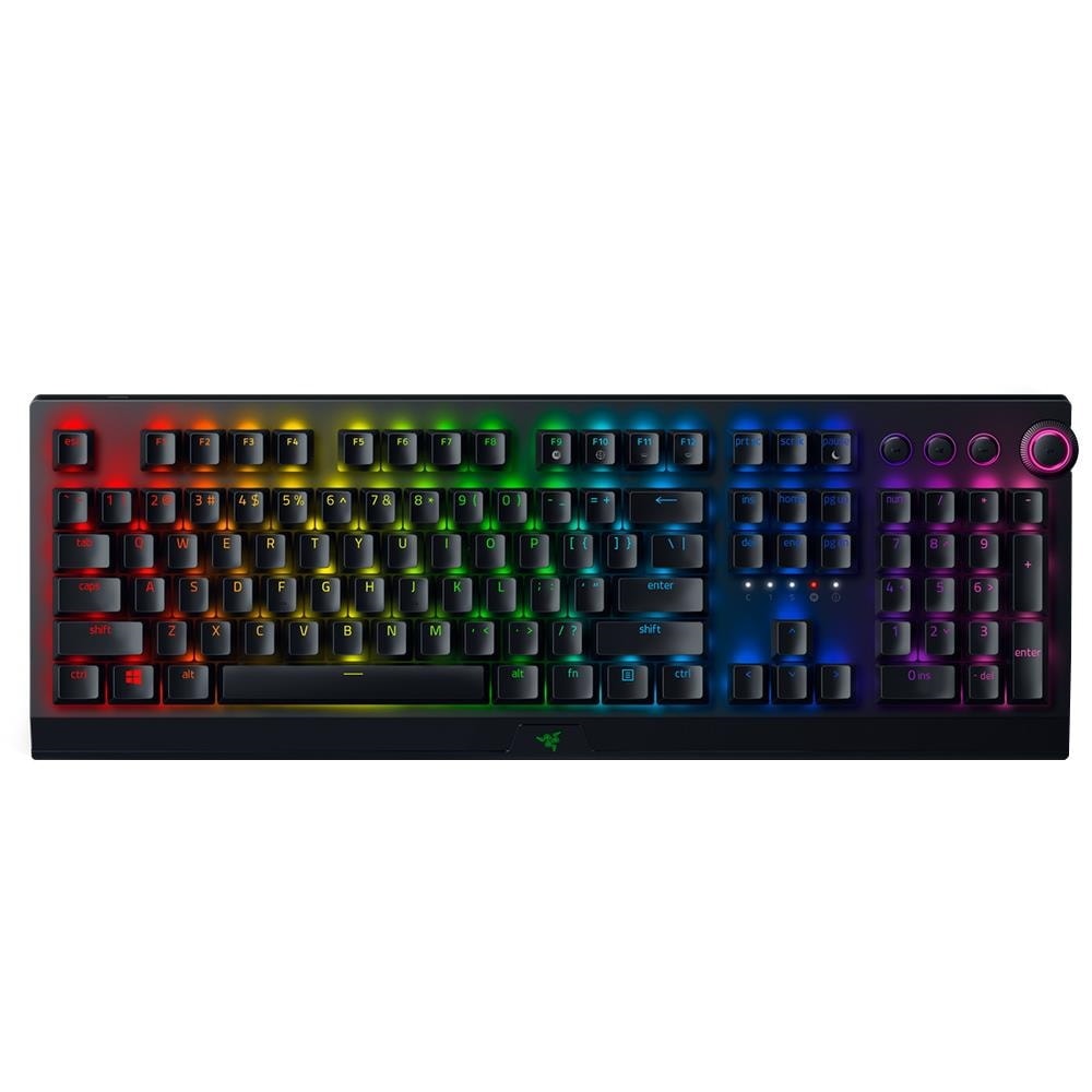 Switch Razor Razer BlackWidow V3 Pro RGB Yellow Switch Mekanik İngilizce Kablosuz ...