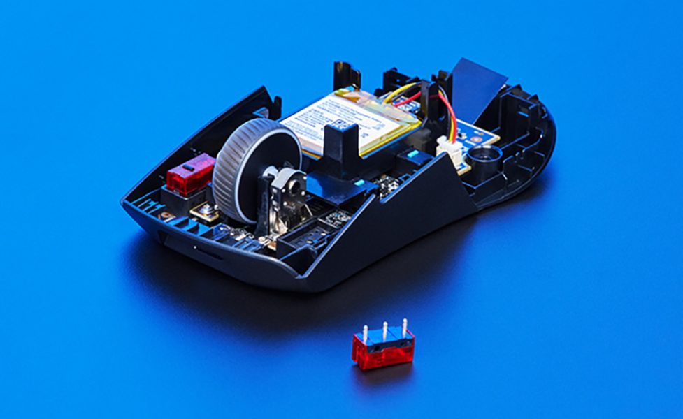 ASUS ROG Keris AimPoint Kablosuz Siyah Mouse a11