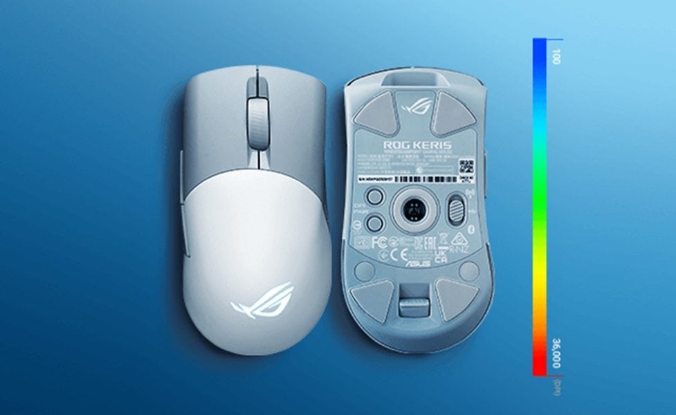 ASUS ROG Keris AimPoint Kablosuz Siyah Mouse a15