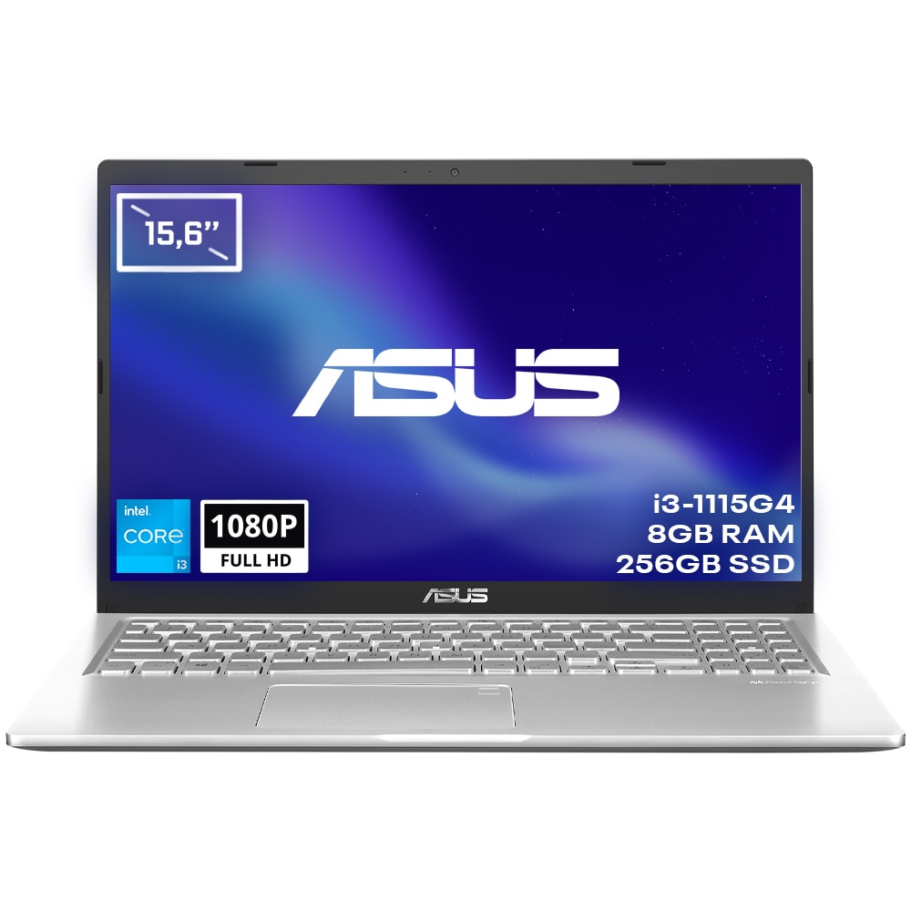 Asus X515ea Bq967v5 Intel Core I3 1115g4 8gb 256gb Ssd 15 6 Inc Full Hd Freedos Laptop Y5