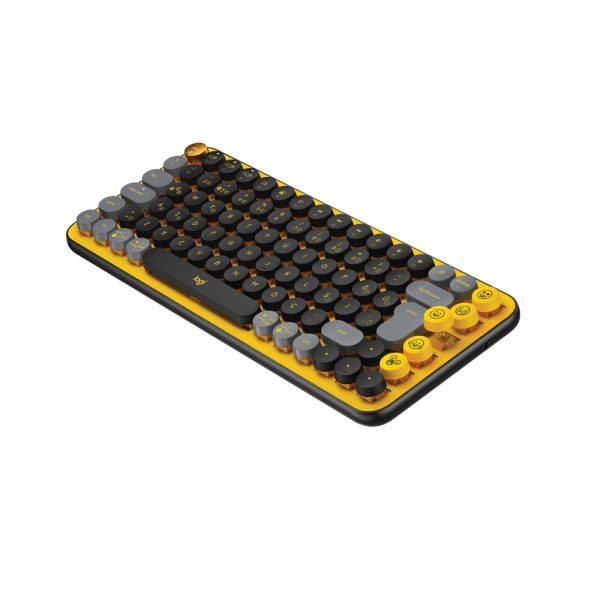 Logitech Pop Keys Mekanik Kablosuz Sari Siyah Klavye 920 010818 2