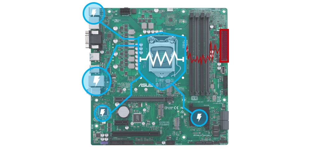 Pro A520M-C II/CSM ASUS PRO A520M-C II/CSM Anakart a12