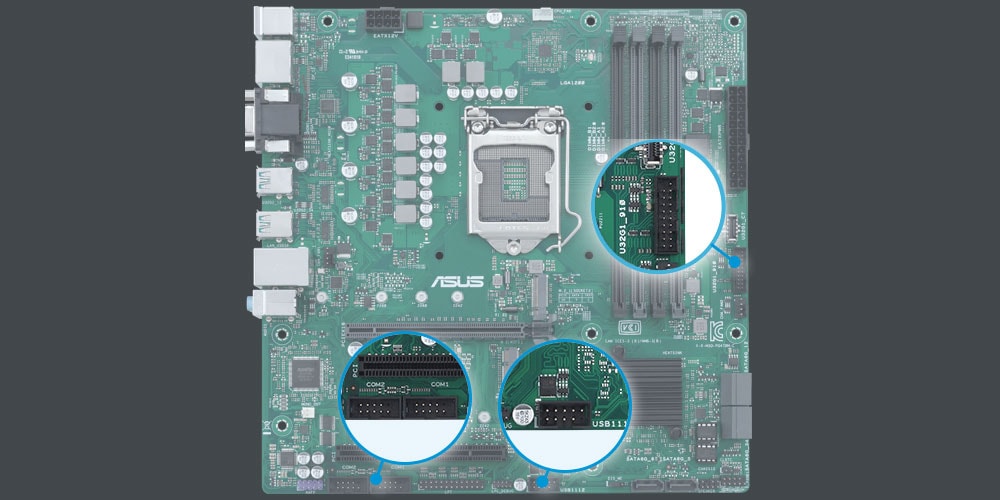Pro A520M-C II/CSM ASUS PRO A520M-C II/CSM Anakart a17